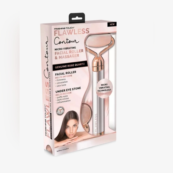 ☆☆NWT- You Look Flawless!!Finishing Touch Flawless Contour Facial Roller - Picture 1 of 4